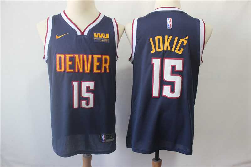 Nuggets 15 Nikola Jokic Navy Nike Swingman Jersey,We sell and wholesale Nuggets 15 Nikola Jokic Navy Nike Swingman Jersey on line form chian!